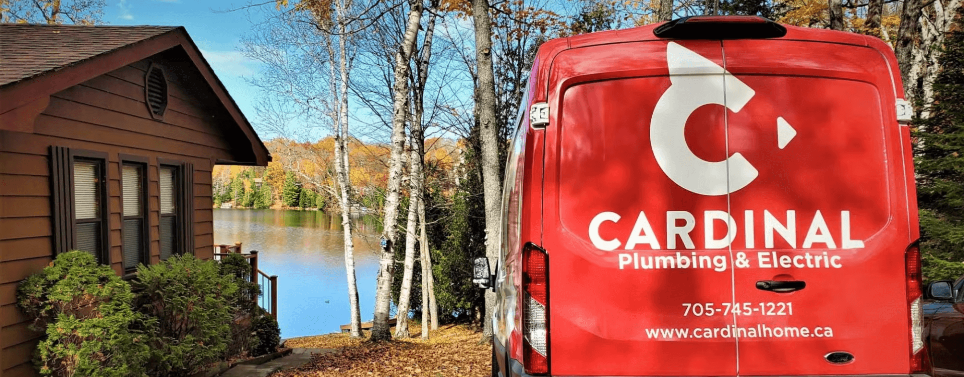 Cardinal Electric & Plumbing Van