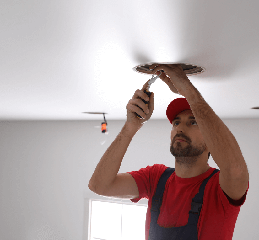 Electrical Maintenance In Roof Image