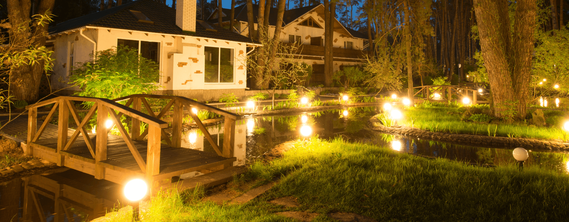 Landscape & Security Lighting Banner Image