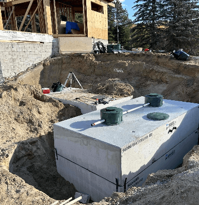 Underground Septic System Image