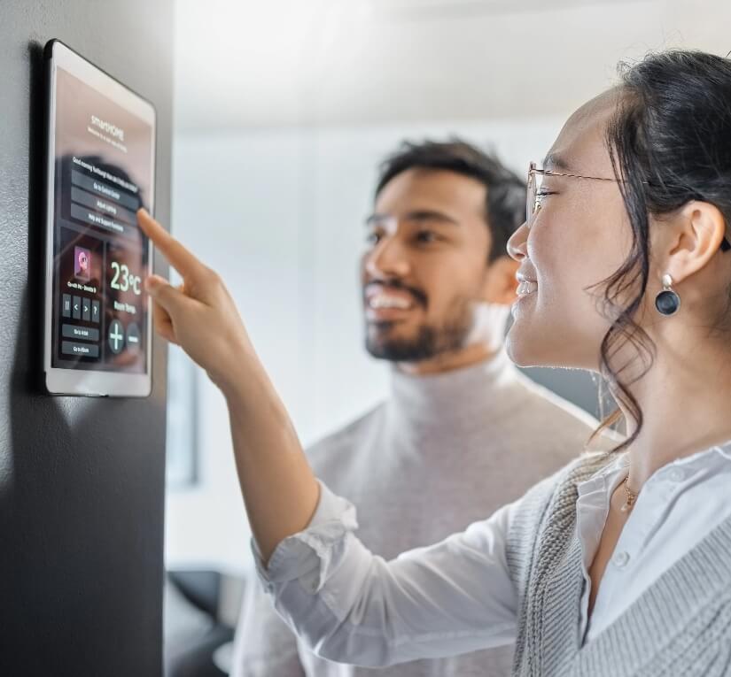 Home automation panel controller image