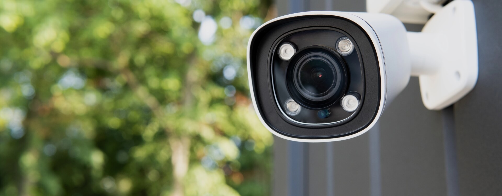 Home security and monitoring large banner image