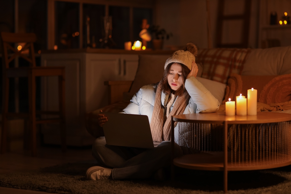 Winter power outages