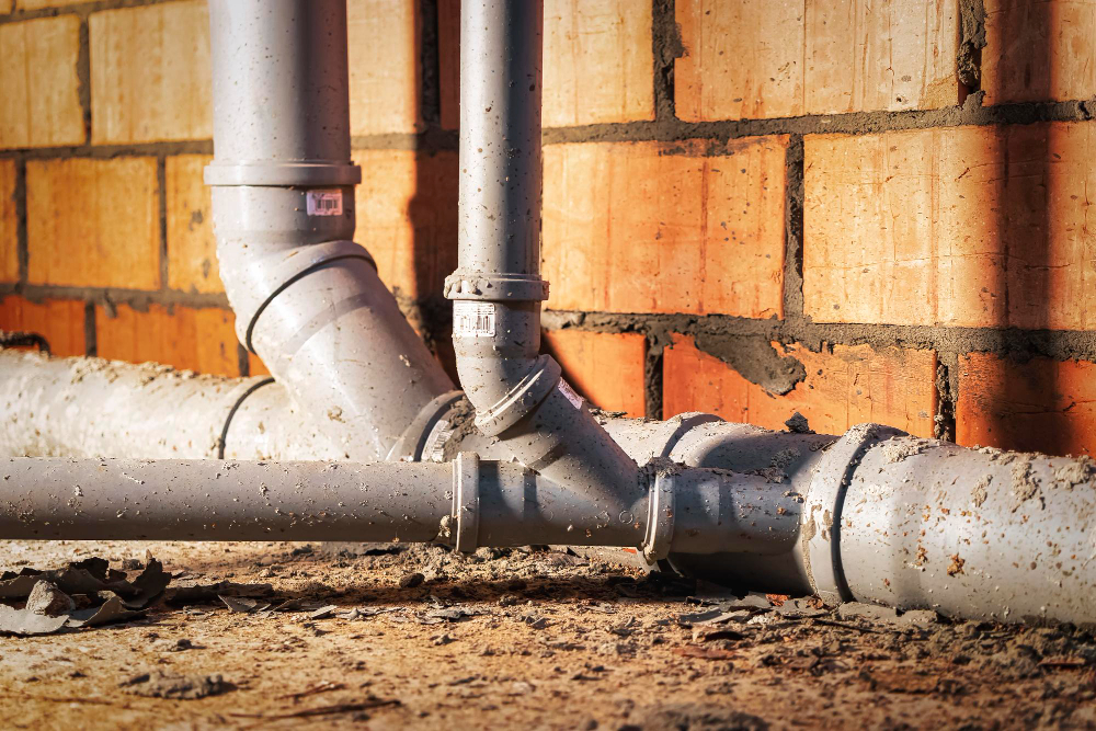 Basement main pipe drain