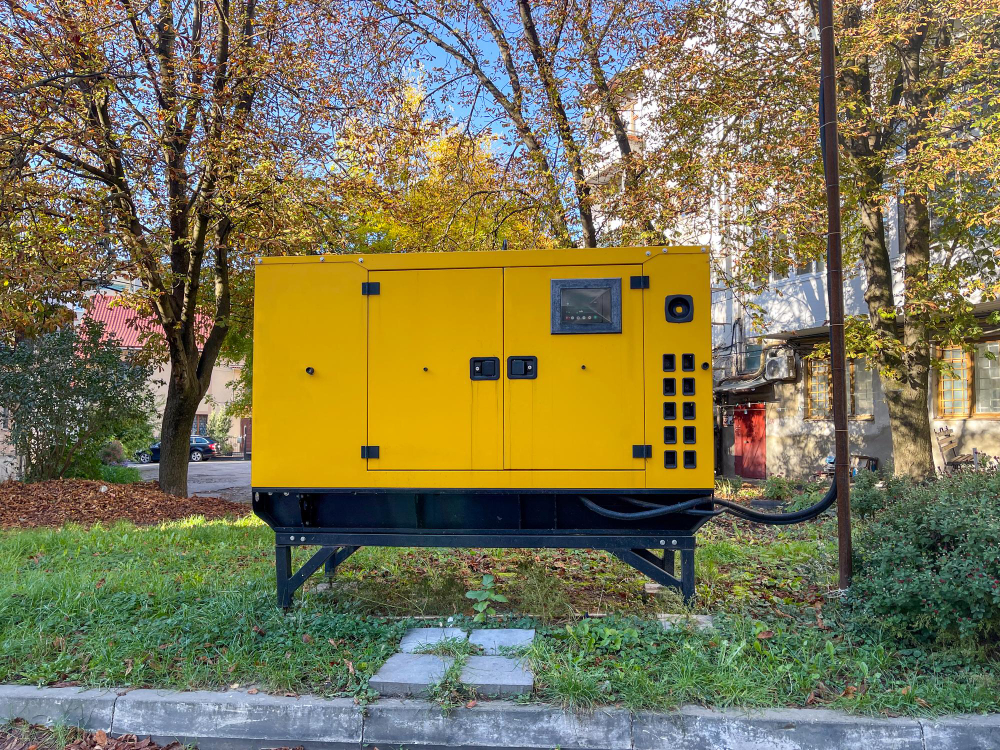 Standby generator outdoor