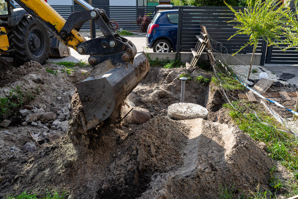 Drainage excavation