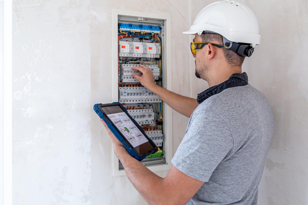 Electrical panel breaker